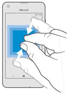 MICROSOFT LUMIA 550 - Agrandir ou rétrécir - 1