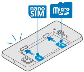 MICROSOFT LUMIA 550 - Insérer la carte SIM et la carte mémoire - 4