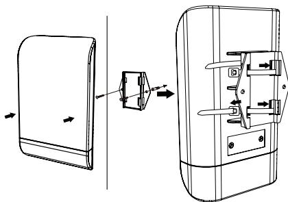 D-LINK DAP-3410 - STEP 2: Mount the AP to a Pole or Wall - 2