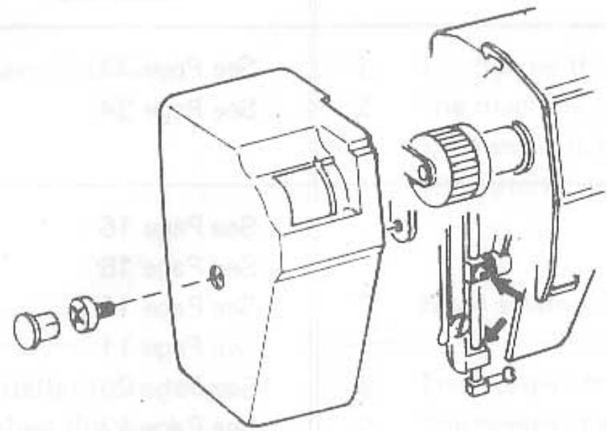 ELNA 1010 - Nettoyage des griffes d'entraînement - 2
