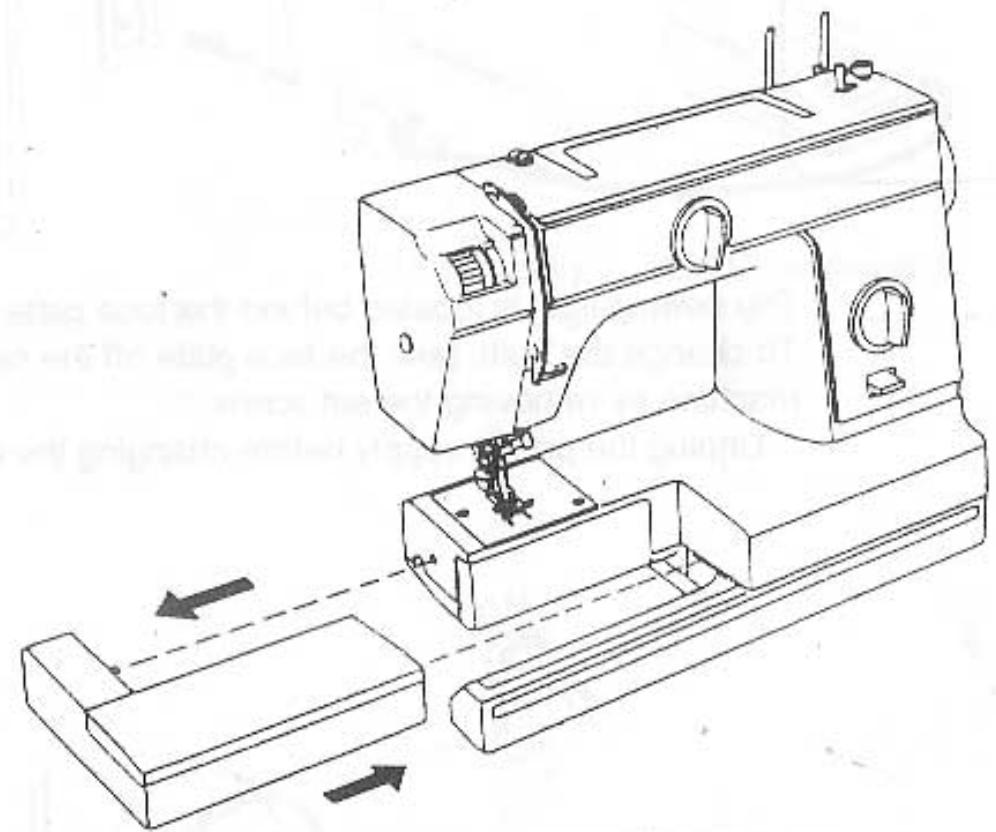 ELNA 1010 - Extension table - 1
