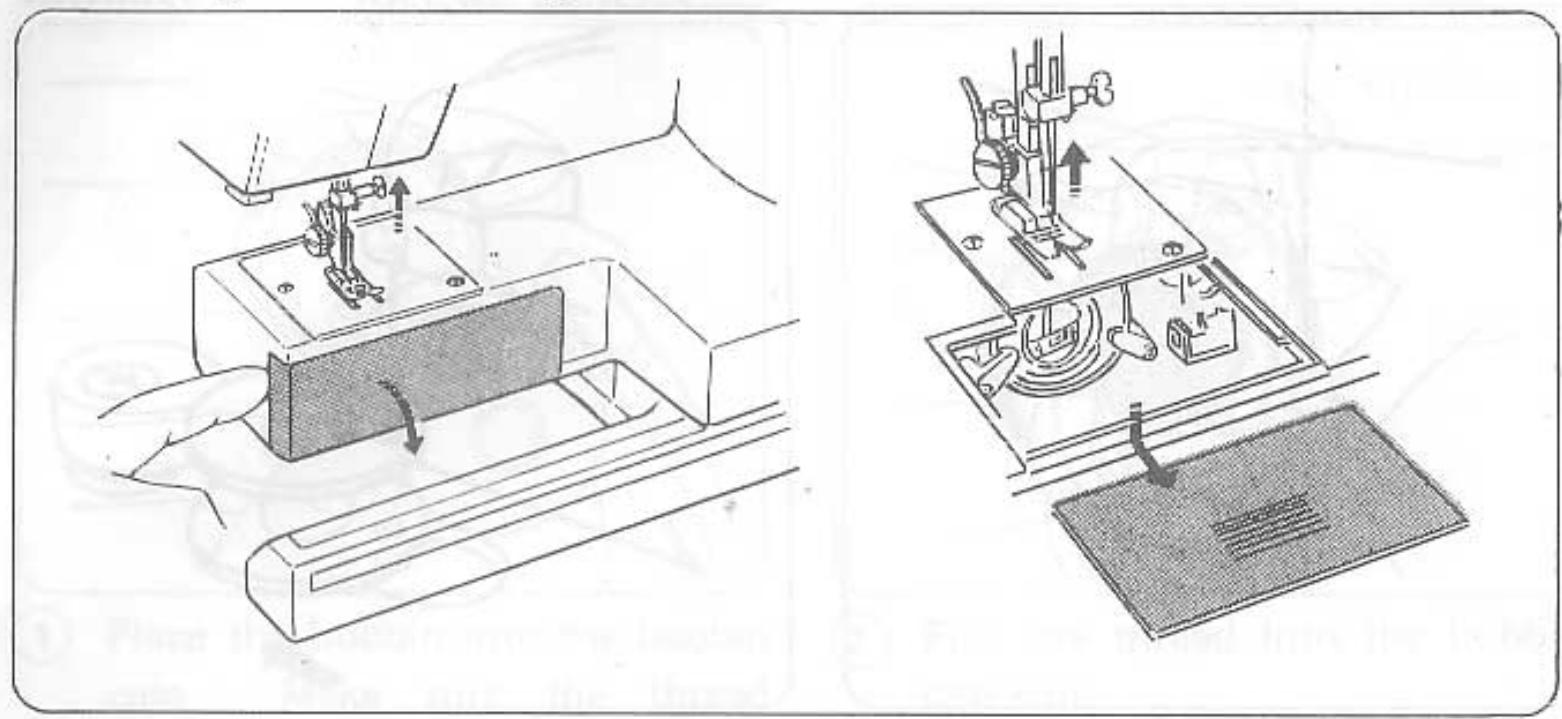 ELNA 1010 - Démontage et remontage de la canette - 1