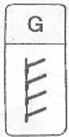ELNA 1010 - Point de surfil - 1