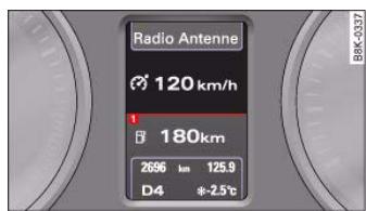 AUDI A5 - Switching off cruise control temporarily - 1