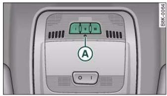 AUDI A5 - Programming the universal transmitter - 1