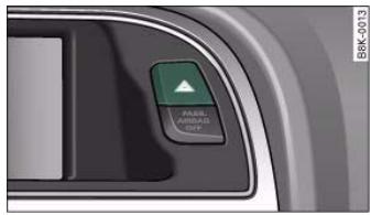 AUDI A5 - Hazard warning lights - 1