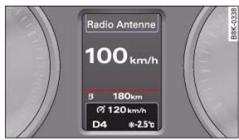AUDI A5 - Switching off cruise control temporarily - 2