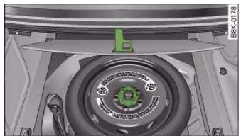 AUDI A5 - Compact temporary spare wheel* - 1