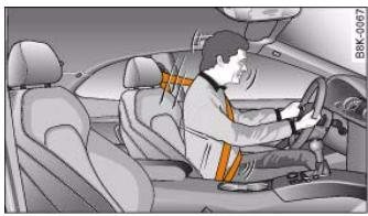 AUDI A5 - Seat belts provide effective protection - 1