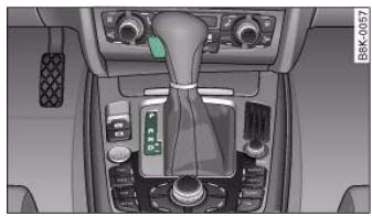 AUDI A5 - General notes on using multitronic - 1
