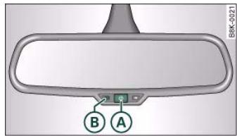 AUDI A5 - Automatic anti-dazzle adjustment - 1