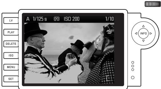 LEICA M-P - Reproduction avec affichages de clipping - 1