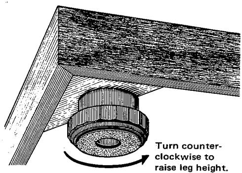KENWOOD KD 750 - Levelling the Assembly - 1