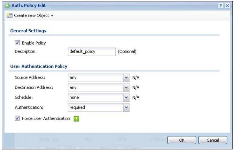 ZYXEL UAG2100 - Set Up User Authentication Using the RADIUS Server - 4