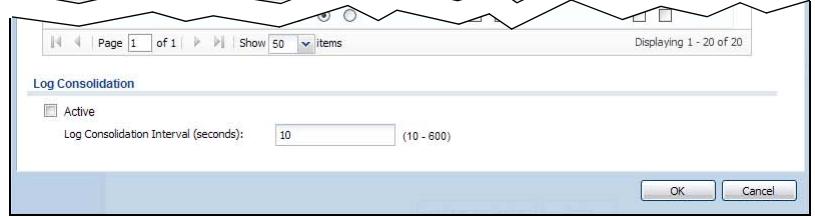 ZYXEL UAG2100 - Edit System Log Settings - 4