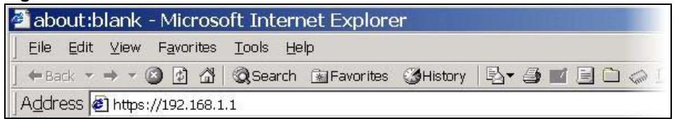 ZYXEL UAG2100 - Using a Certificate When Accessing the UAG Example - 1