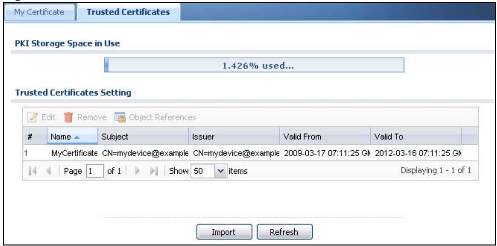 ZYXEL UAG2100 - Enrolling and Importing SSL Client Certificates - 1