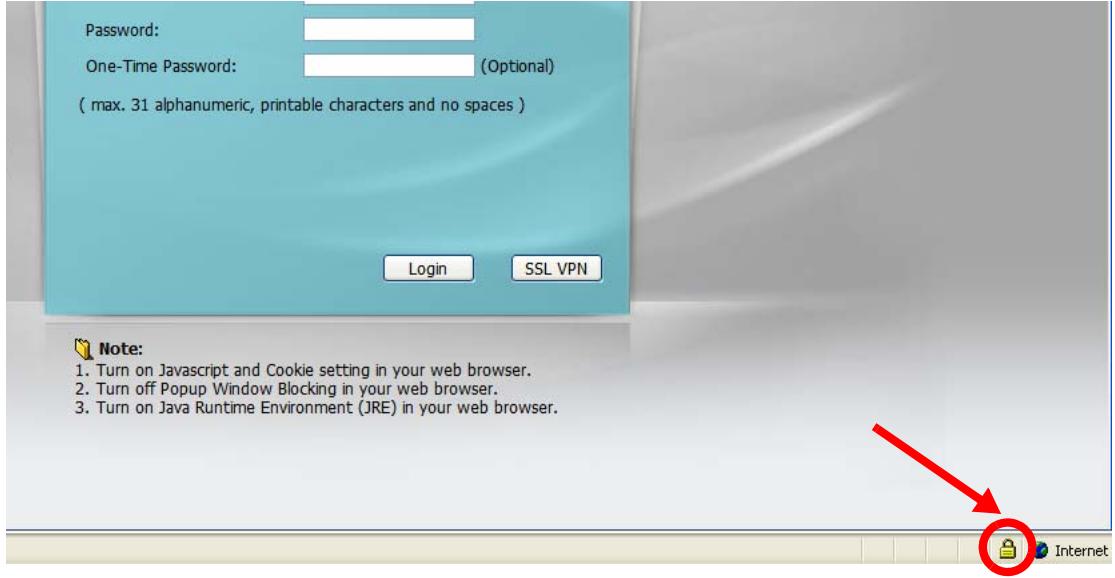 ZYXEL UAG2100 - Using a Certificate When Accessing the UAG Example - 3