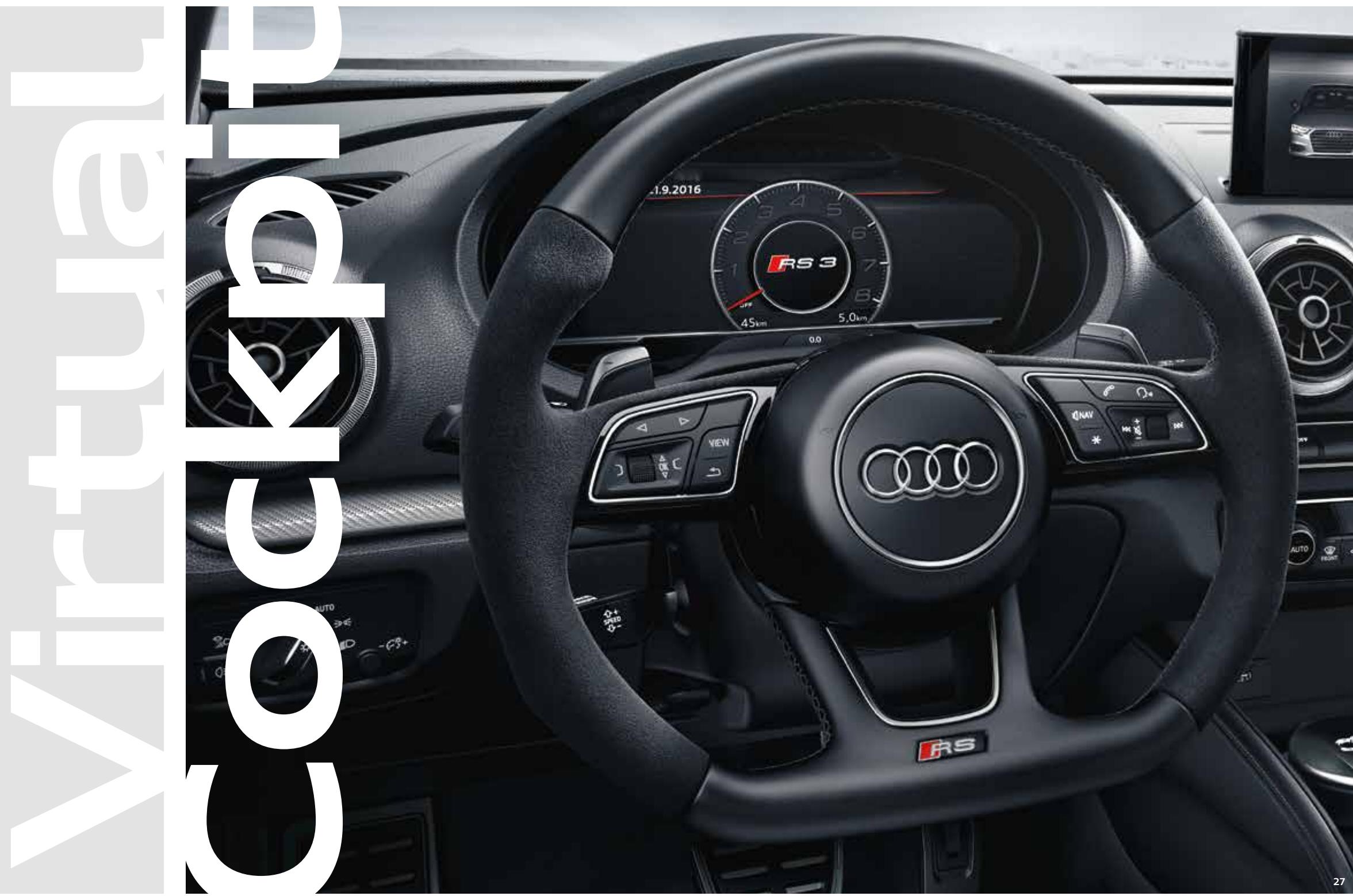 AUDI RS3 - Customisable control. - 1