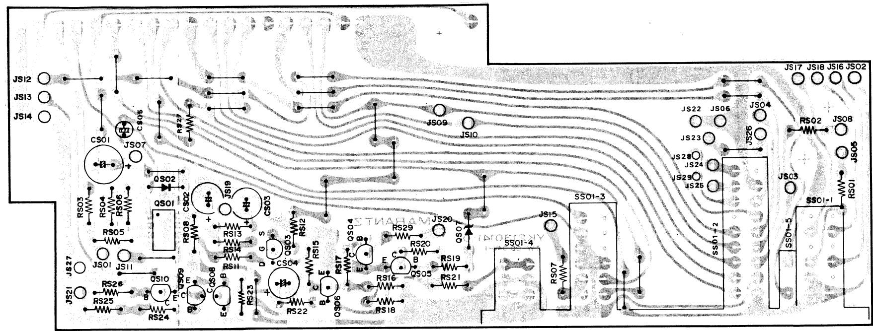 MARANTZ ST 400 L - DIAGRAM AND COMPONENT LOCATIONS - 10