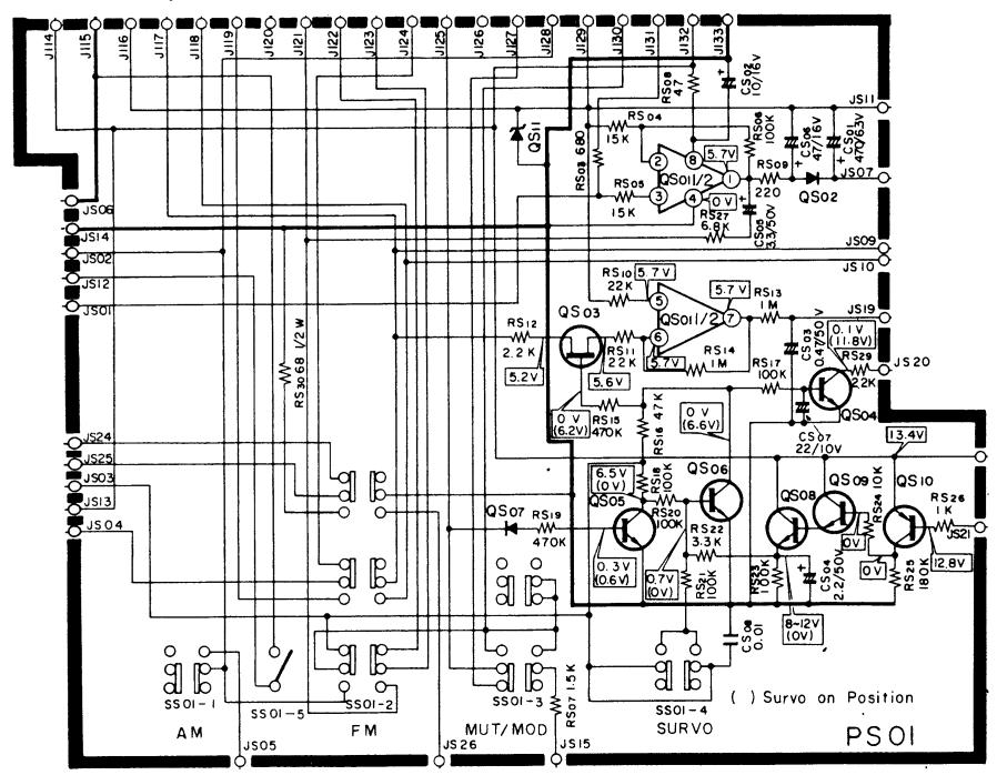 MARANTZ ST 400 L - DIAGRAM AND COMPONENT LOCATIONS - 9