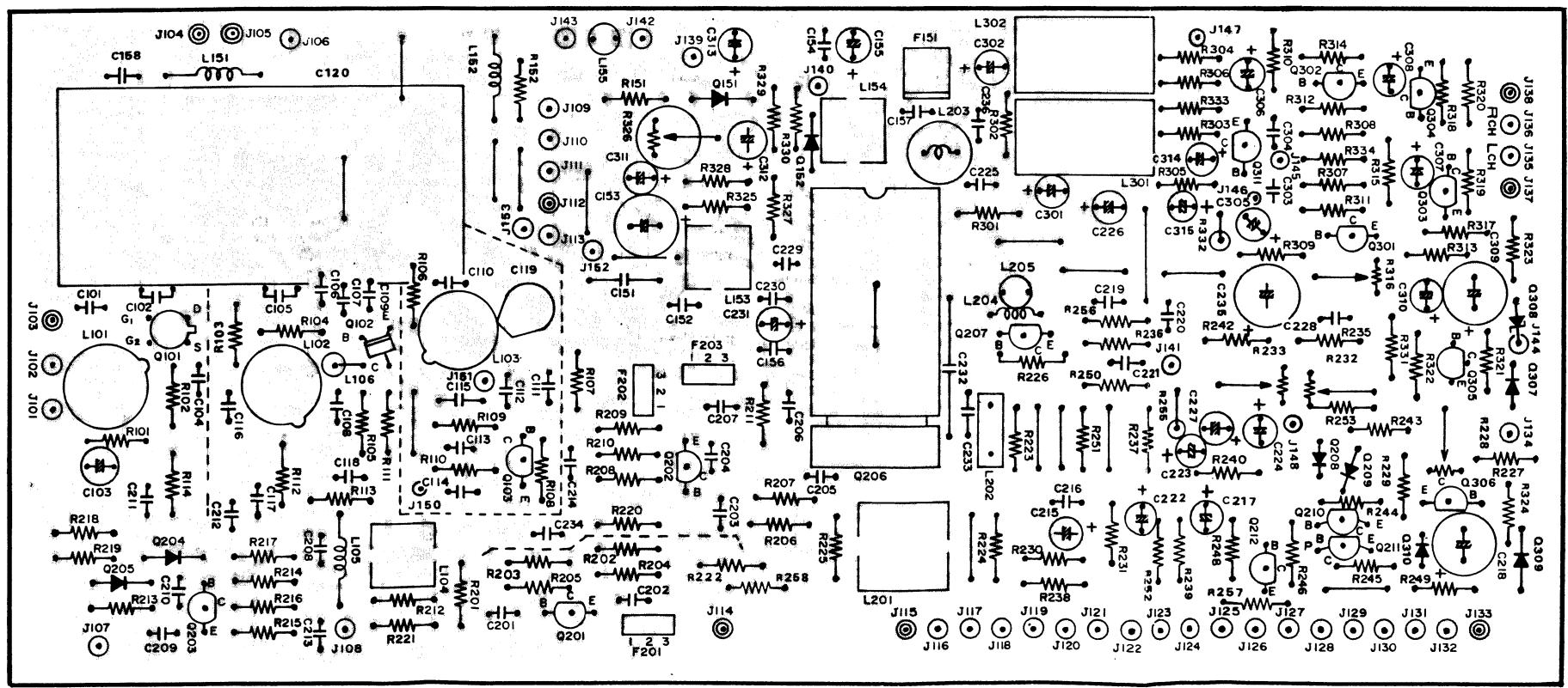 MARANTZ ST 400 L - DIAGRAM AND COMPONENT LOCATIONS - 2