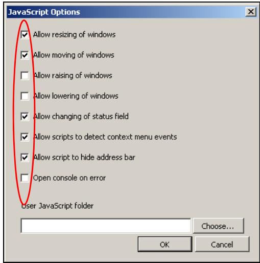 ZYXEL NWA1123-AC V2 - Enabling Java - 2