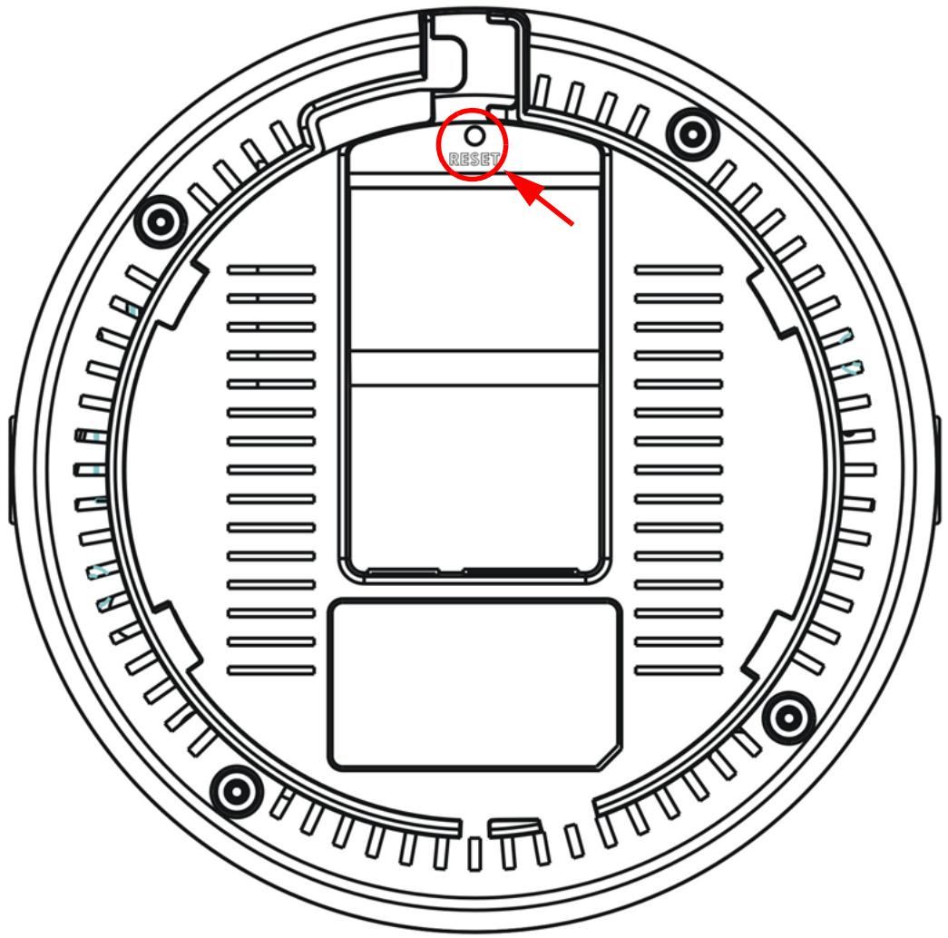 ZYXEL NWA1123-AC V2 - Resetting the NWA - 1
