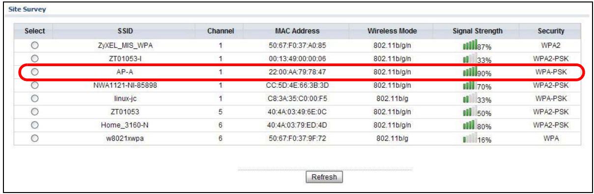 ZYXEL NWA1123-AC V2 - Select Client as Operation Mode. Click Apply. - 2