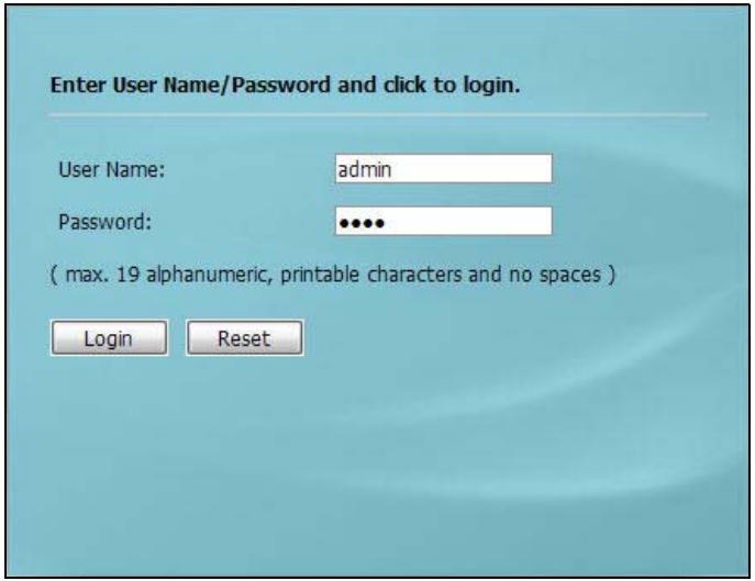 ZYXEL NWA1123-AC V2 - Accessing the Web Configurator - 1