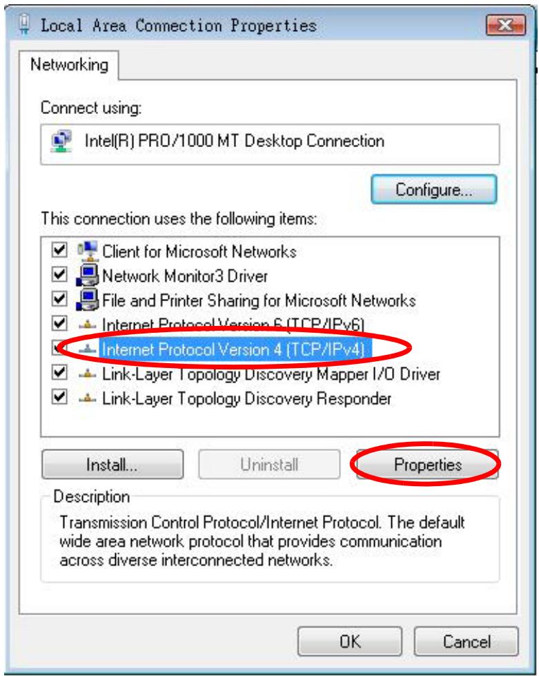 ZYXEL NWA1123-AC V2 - Right-click Local Area Connection and then select Properties. - 2