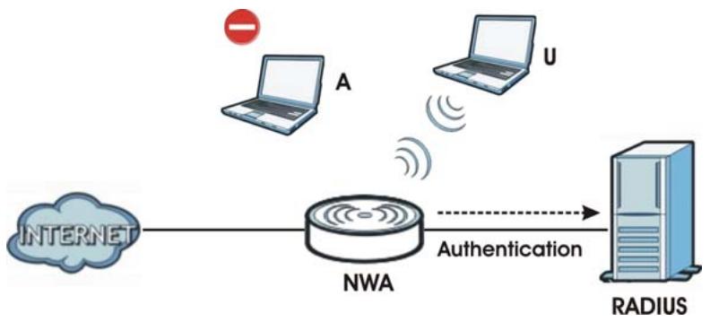 ZYXEL NWA1123-AC V2 - RADIUS - 1