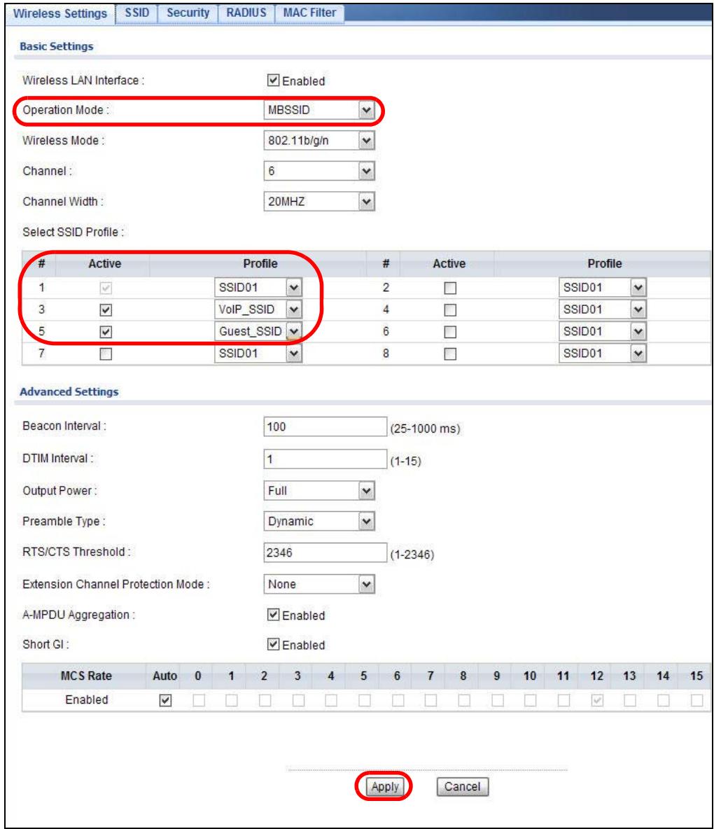 ZYXEL NWA1123-AC V2 - MBSSID - 1
