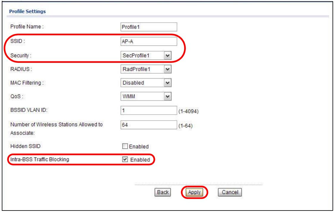 ZYXEL NWA1123-AC V2 - Active Profile # Active Profile - 2