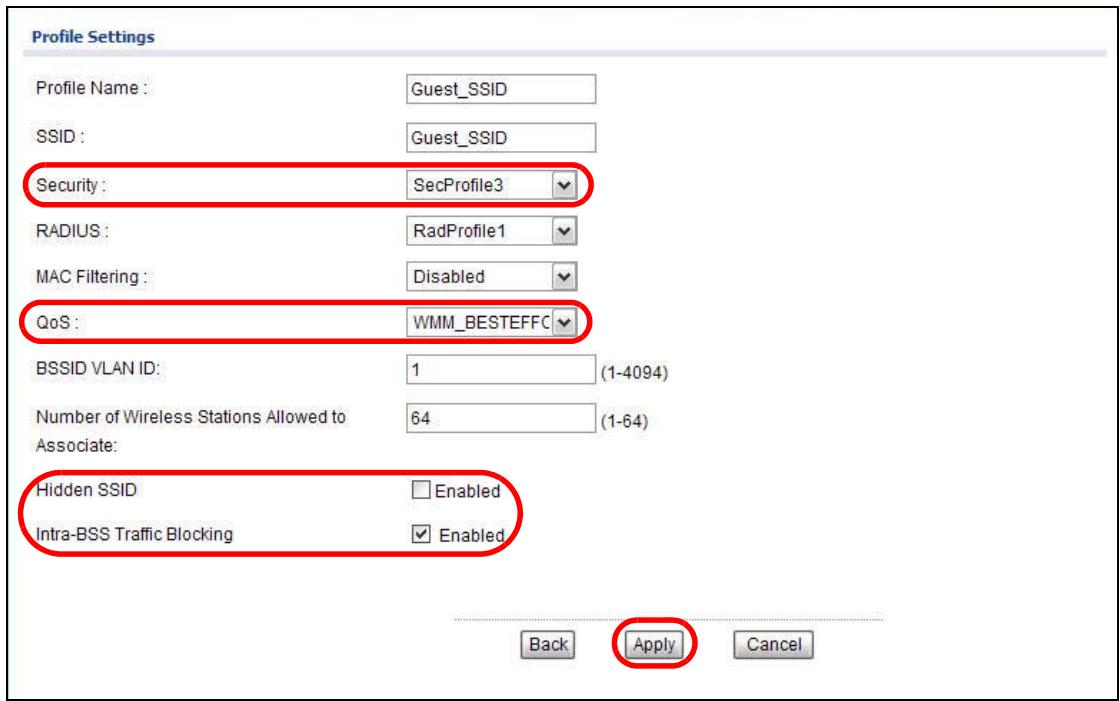 ZYXEL NWA1123-AC V2 - Configure the Guest Network - 1