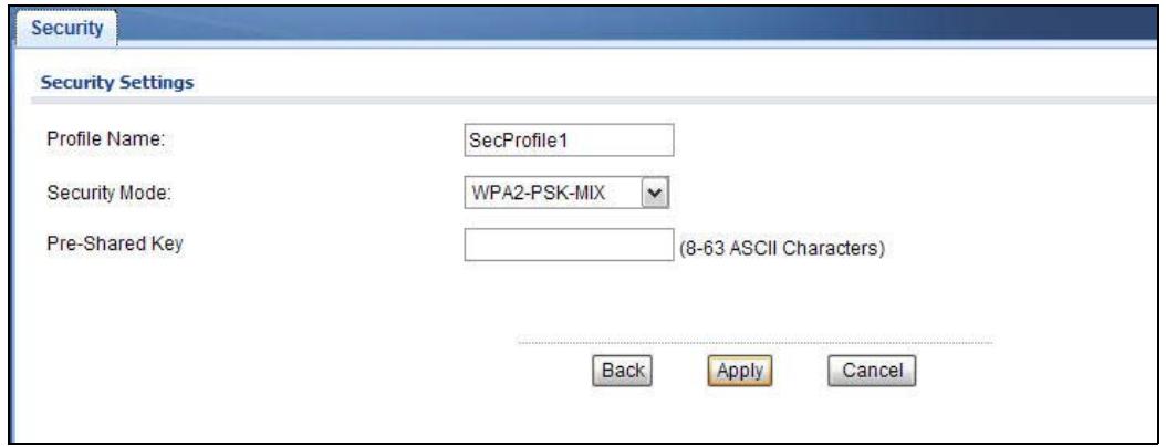 ZYXEL NWA1123-AC V2 - Security: WPA-PSK, WPA2-PSK, WPA2-PSK-MIX - 1