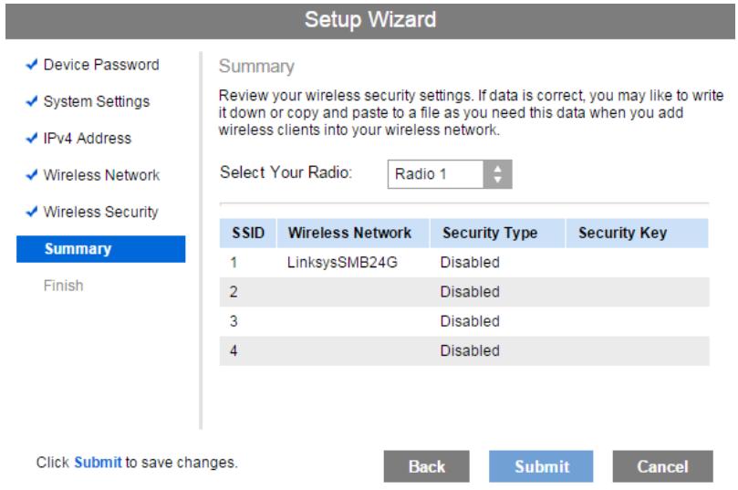 LINKSYS LAPAC1750 - Setup Wizard - 7