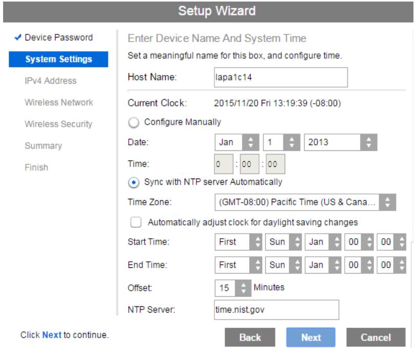 LINKSYS LAPAC1750 - Setup Wizard - 3