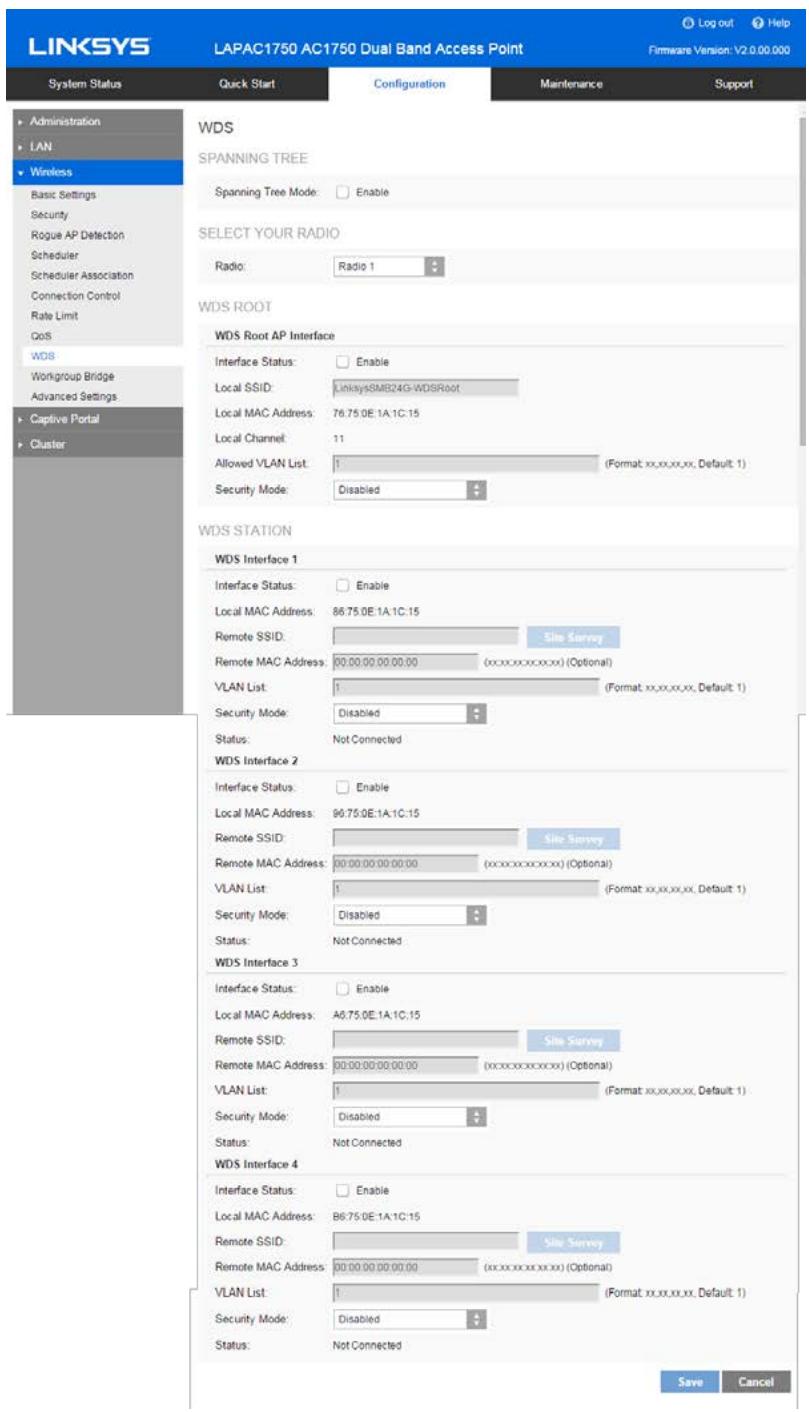 LINKSYS LAPAC1750 - WDS - 1