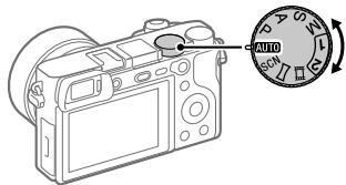 SONY A6500 - Step 5: Shooting images in auto mode - 1