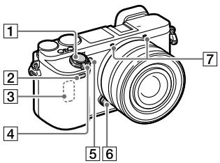 SONY A6500 - Identifying parts - 1