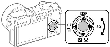 SONY A6500 - Verwendung des Einstellrads - 1