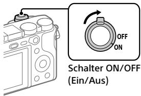 SONY A6500 - Schritt 4: Einstellen der Sprache und der Uhr - 1