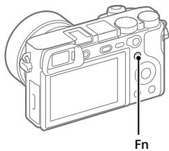 SONY A6500 - Utilisation du bouton fn (fonction) - 1