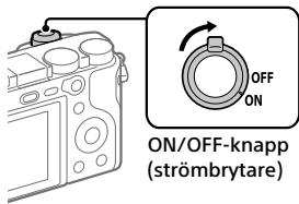 SONY A6500 - Steg 4: Inställning av språk och klocka - 1