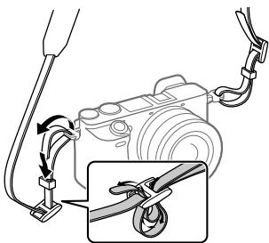 SONY A6500 - Hook for shoulder strap - 1