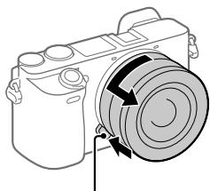 SONY A6500 - Sådan fjernes objektivet - 1