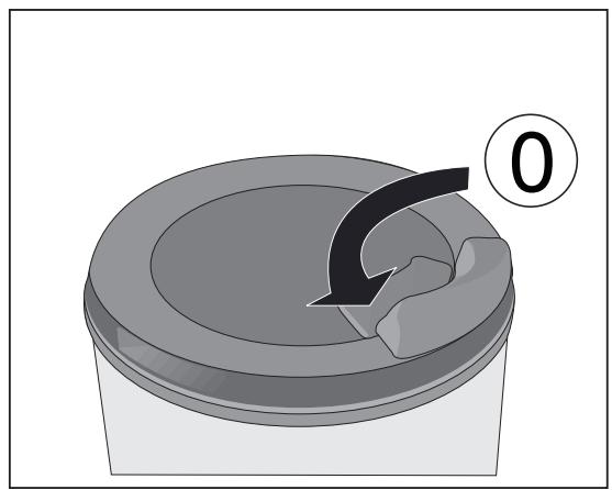 AEG-ELECTROLUX SV4028 - Wäscheschleuder ausschalten - 1