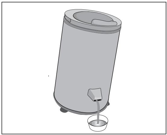 AEG-ELECTROLUX SV4028 - Turning the spin dryer off - 2