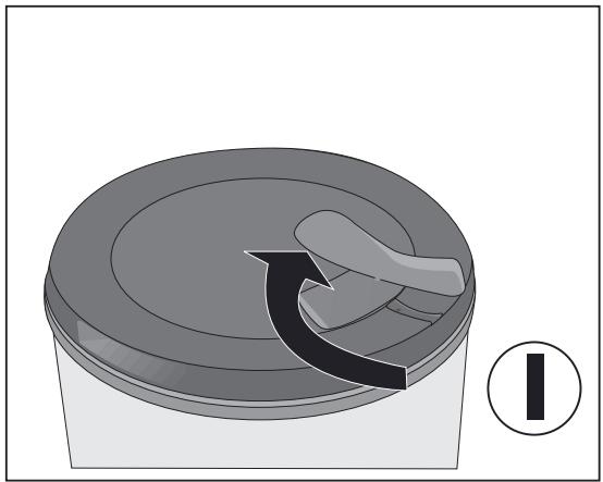 AEG-ELECTROLUX SV4028 - Turning the spin dryer on - 1